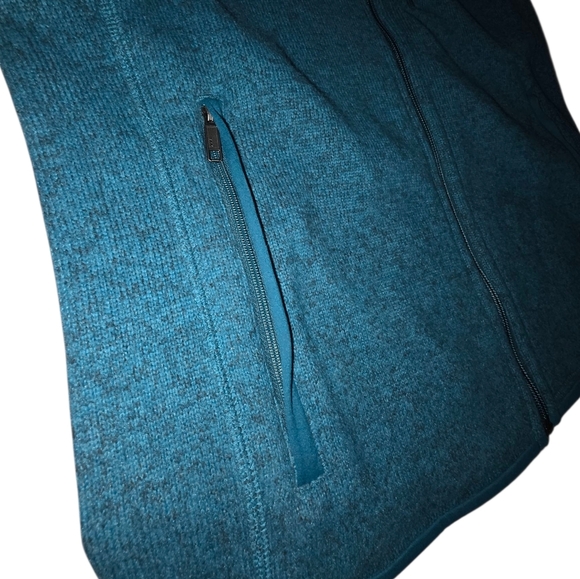 Men's Patagonia Better Sweater Zip Vest Underwater Blue Fleece Zip Sall Small - Picture 4 of 14